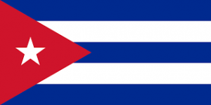 La bandera de Cuba