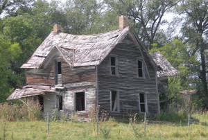 Una casa vieja cómo la casa de Don Marcial